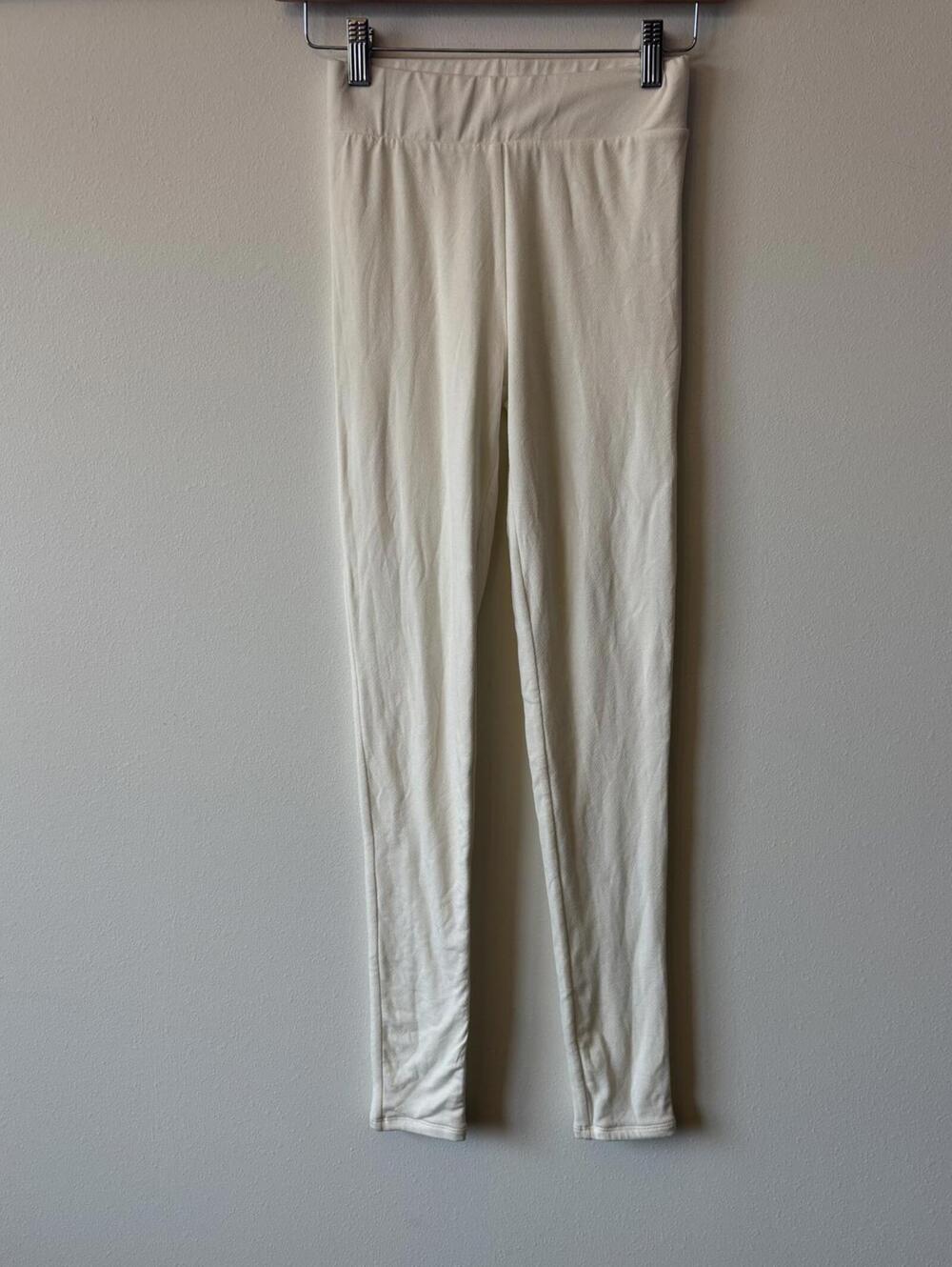 Naked Wardrobe White Leggings